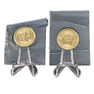 2 pcs of 1/2 oz 2015 Canadian Gold Maple Leaf Coins - Total 1 oz Gold 2 pcs of 1/2 oz 2015 Canadian Gold Maple Leaf Coins - Total 1 oz Gold
