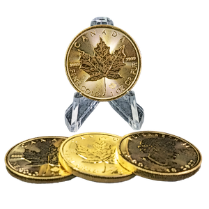 4 pcs of 1 oz 2022 Canadian Gold Maple Leaf Coins - Total 4 oz Gold