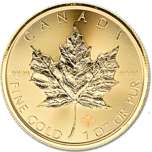 Canadian Gold Maple 2016 - 1 oz Canadian Gold Maple 2016 - 1 oz