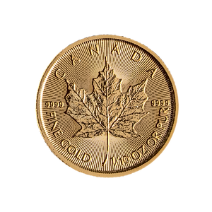 2026 1/10 oz Canadian Gold Maple Leaf Bullion Coin