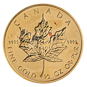 Canadian Gold Maple 1989 - 1/2 oz