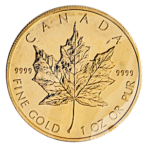 2009 1 oz Canadian Gold Maple Leaf Bullion Coin