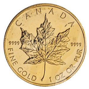 2009 1 oz Canadian Gold Maple Leaf Bullion Coin