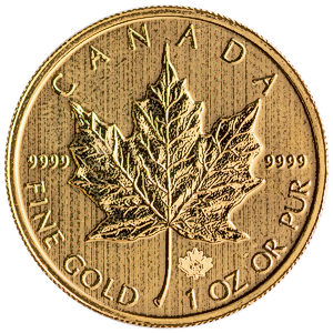 2013 1 oz Canadian Gold Maple Leaf Bullion Coin