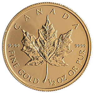 Canadian Gold Maple 2013 - 1/2 oz