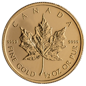 2013 1/2 oz Canadian Gold Maple Leaf Bullion Coin