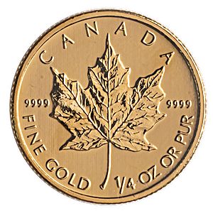Canadian Gold Maple 2013 - 1/4 oz
