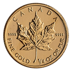 2013 1/4 oz Canadian Gold Maple Leaf Bullion Coin