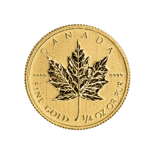 2014 1/4 oz Canadian Gold Maple Leaf Bullion Coin