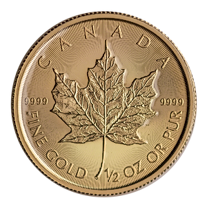2015 1/2 oz Canadian Gold Maple Leaf Bullion Coin
