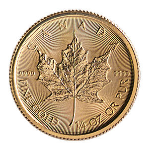 2015 1/4 oz Canadian Gold Maple Leaf Bullion Coin