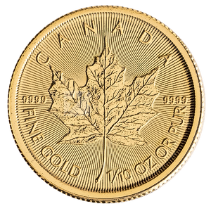 2015 1/10 oz Canadian Gold Maple Leaf Bullion Coin