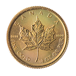 2016 1/4 oz Canadian Gold Maple Leaf Bullion Coin