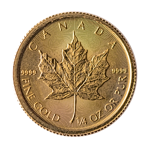 2016 1/4 oz Canadian Gold Maple Leaf Bullion Coin