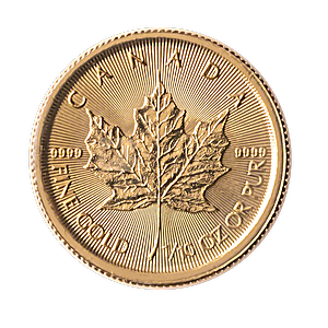 2016 1/10 oz Canadian Gold Maple Leaf Bullion Coin