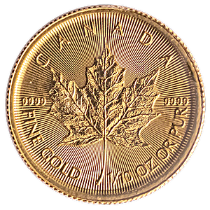 Canadian Gold Maple 2017 - 1/10 oz