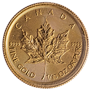 2017 1/10 oz Canadian Gold Maple Leaf Bullion Coin