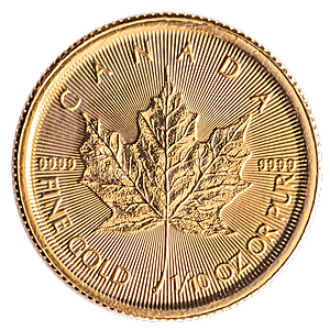 Canadian Gold Maple 2018 - 1/10 oz