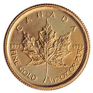 2018 1/10 oz Canadian Gold Maple Leaf Bullion Coin
