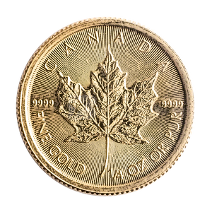 2019 1/4 oz Canadian Gold Maple Leaf Bullion Coin