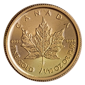 2021 1/10 oz Canadian Gold Maple Leaf Bullion Coin