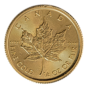 2022 1/4 oz Canadian Gold Maple Leaf Bullion Coin