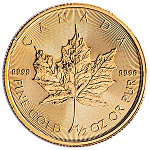 Canadian Gold Maple 2023 - 1/2 oz