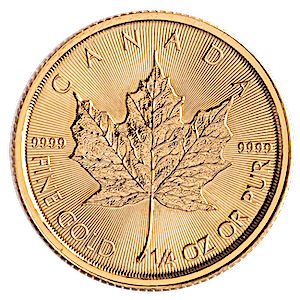 2023 1/4 oz Canadian Gold Maple Leaf Bullion Coin