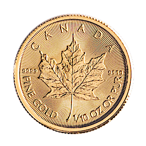 Canadian Gold Maple 2023 - 1/10 oz