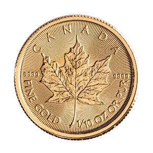 2023 1/10 oz Canadian Gold Maple Leaf Bullion Coin (BU)