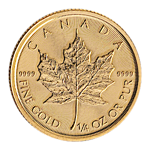 2024 1/4 oz Canadian Gold Maple Leaf Bullion Coin