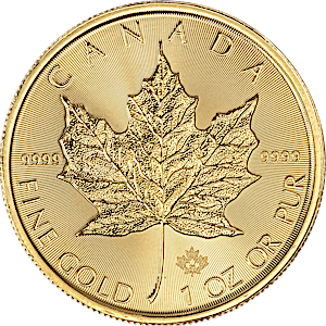 2025 1 oz Canadian Gold Maple Leaf Bullion Coin