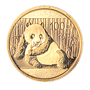 Chinese Gold Panda 2015 - 1/4 oz