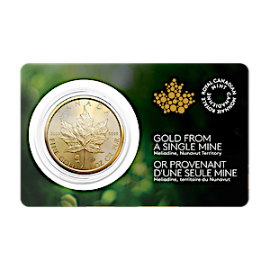 Canadian Gold Maple 2022 - Single Sourced Mine - 1 oz