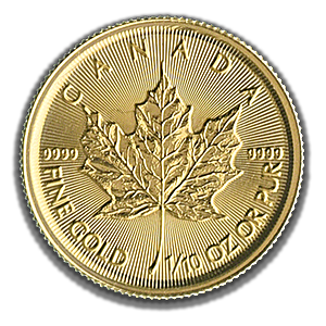 Canadian Gold Maple 2019 - 1/10 oz Canadian Gold Maple 2019 - 1/10 oz