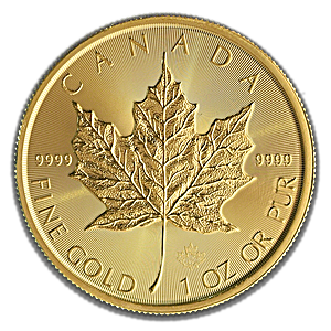 2019 1 oz Canadian Gold Maple Leaf Bullion Coin
