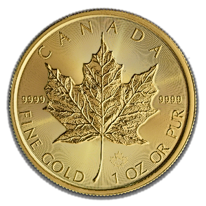 2019 1 oz Canadian Gold Maple Leaf Bullion Coin