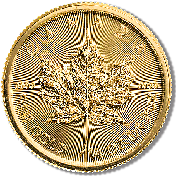 Canadian Gold Maple 2016 - 1/4 oz Canadian Gold Maple 2016 - 1/4 oz