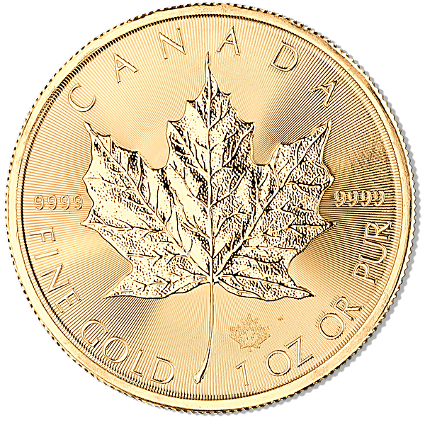 Canadian Gold Maple 2017 - 1 oz Canadian Gold Maple 2017 - 1 oz