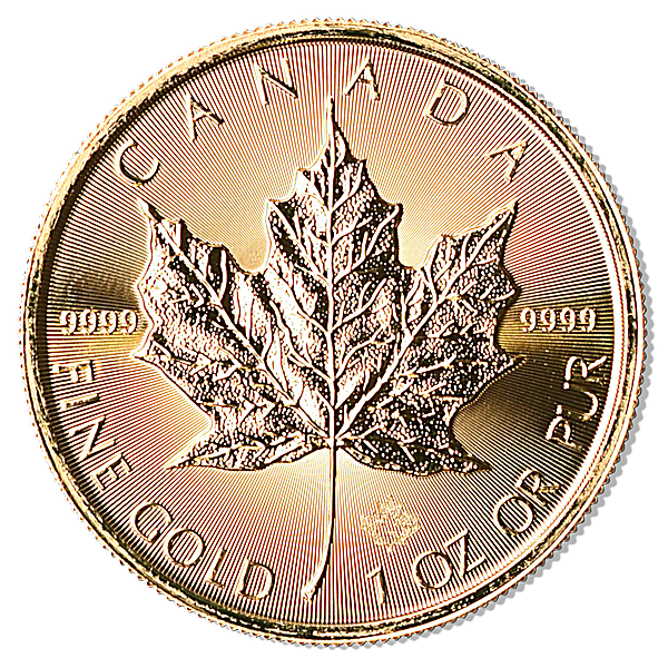 Canadian Gold Maple 2018 - 1 oz Canadian Gold Maple 2018 - 1 oz