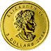2014 1/10 oz Canadian Gold Maple Leaf Bullion Coin thumbnail