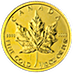 2014 1/10 oz Canadian Gold Maple Leaf Bullion Coin thumbnail