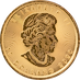 2020 1/4 oz Canadian Gold Maple Leaf Bullion Coin thumbnail