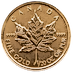 1/20 oz Canadian Gold Maple Leaf Bullion Coin (Various Years) thumbnail
