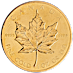 1985 1 oz Canadian Gold Maple Leaf Bullion Coin thumbnail