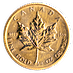 1986 1/4 oz Canadian Gold Maple Leaf Bullion Coin thumbnail