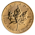 1987 1/2 oz Canadian Gold Maple Leaf Bullion Coin thumbnail