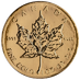 1988 1 oz Canadian Gold Maple Leaf Bullion Coin thumbnail