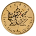 1989 1/2 oz Canadian Gold Maple Leaf Bullion Coin thumbnail