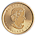 2015 1/2 oz Canadian Gold Maple Leaf Bullion Coin thumbnail